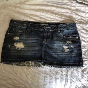 Denim skirt